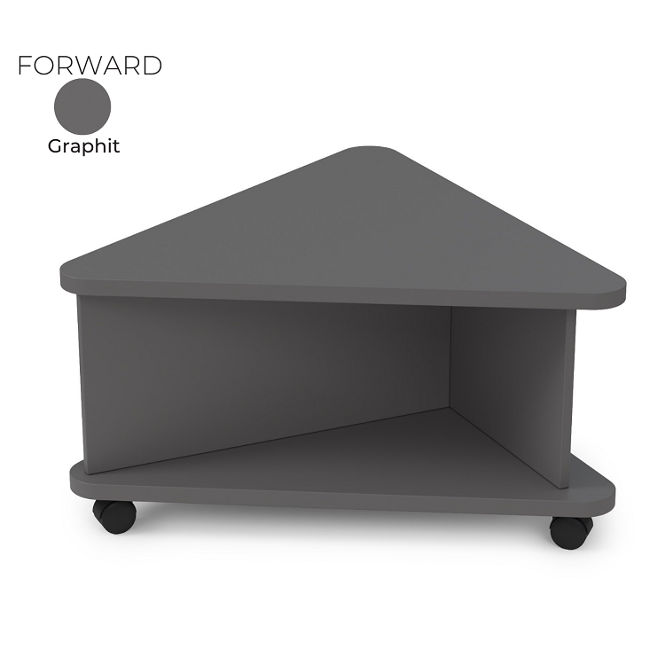 Стол журнальный треугольный Алсав 21FORWARD.001 Graphit