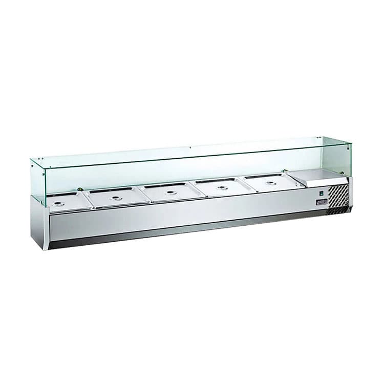 Витрина холодильная Hurakan HKN-VRX1500/380