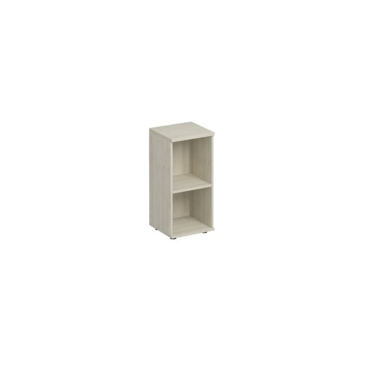 Стеллаж низкий узкий Юнитекс Комфорт КФ К.422 ДШ (40x38x84) дуб шамони