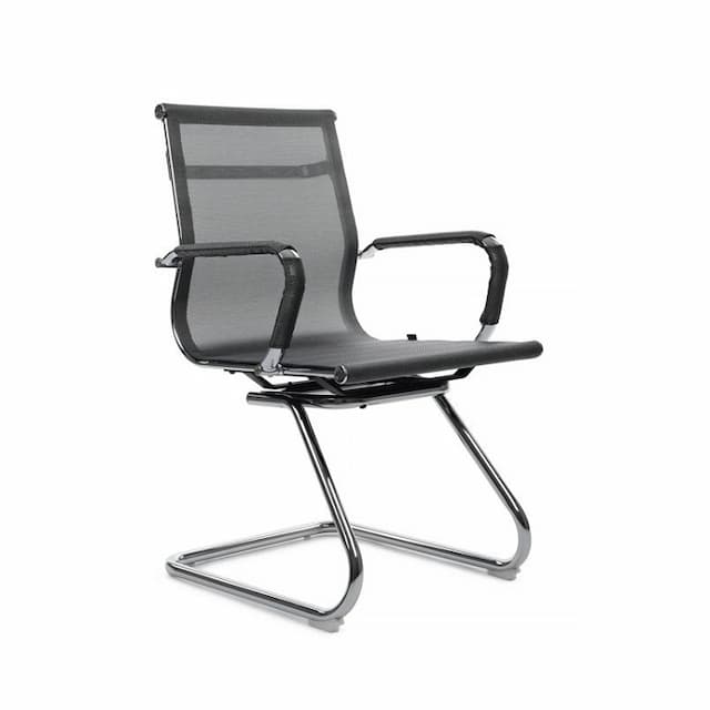 Кресло офисное Riva Chair Hugo (6001-3E) серебристо-серый