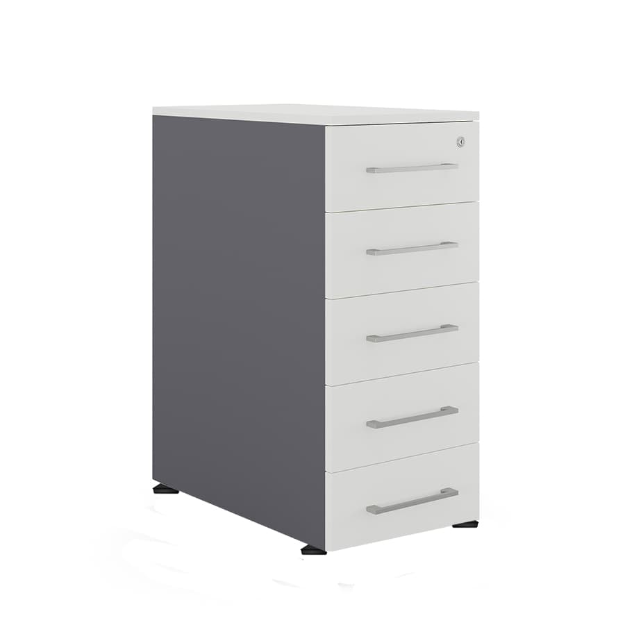 Тумба приставная Kobor TS5-40/80 graphite/premium