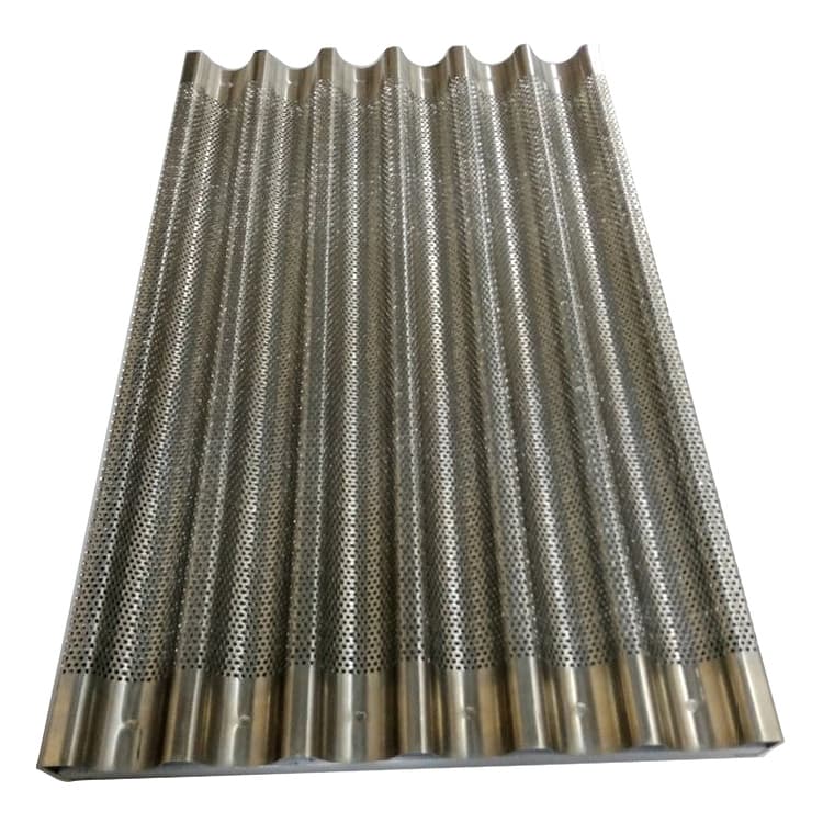 Противень для багетов 53х32,5см, 6 ячеек, перфорированный, алюминий FTV32,553O