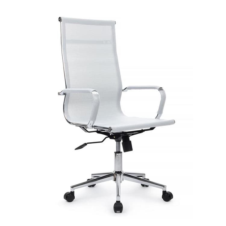 Кресло офисное Riva Chair Hugo (6001-1SE) белый