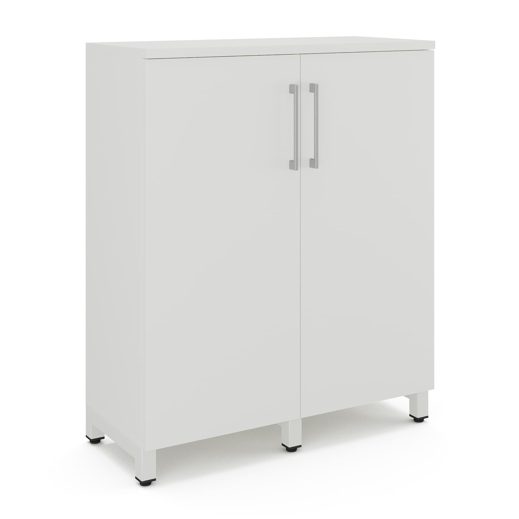Шкаф распашной Kobor HR/3-90/40/M white/premium