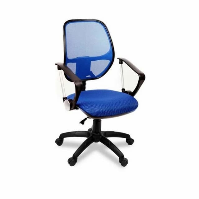 Кресло компьютерное Мирэй Марс new РС900 ПК (синий), ткань цветная серия В