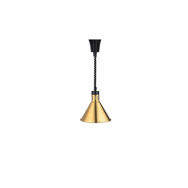 Лампа тепловая подвесная золотого цвета Kocateq DH633G NW