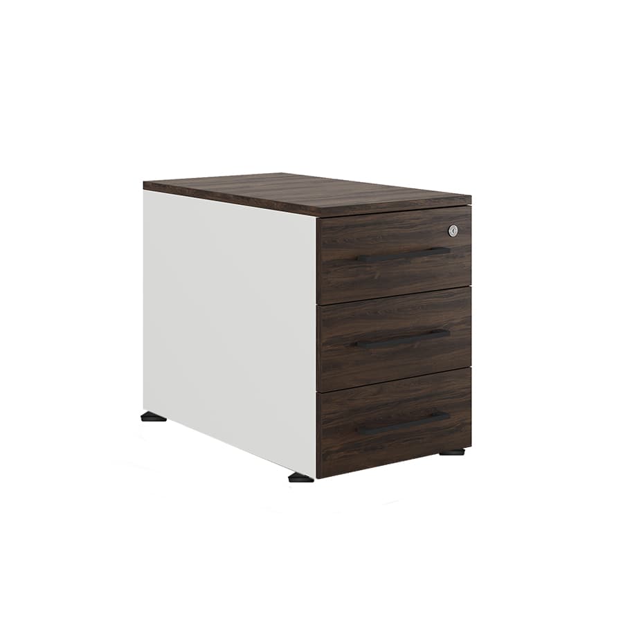 Тумба приставная Kobor TS3-40/80 white/charlston