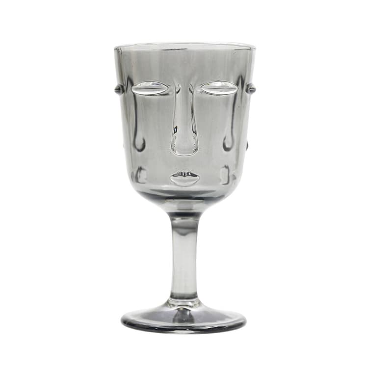 Бокал для вина 250 мл "Face" серый P.L.-BarWare [6] арт. 81269519
