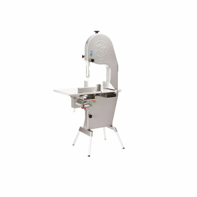 Пила для мяса KT KT-400, ленточная, с подвижным/неподвижным столом