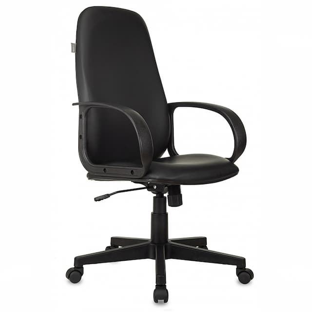 Кресло руководителя Бюрократ CH-808AXSN черный Or-16 эко.кожа крестов. пластик