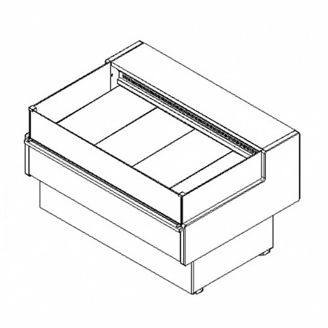 Витрина холодильная Полюс BAVARIA 2 GC110 VM 0,94-2 без боковин (ВХСо-0,94 Carboma GC110 динамика)