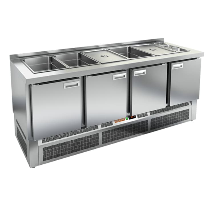 Стол для салатов (саладетта) Hicold SLE3-1111GN без крышки