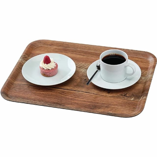 Пластиковый поднос Cambro MA3646 E87 коричневый дуб