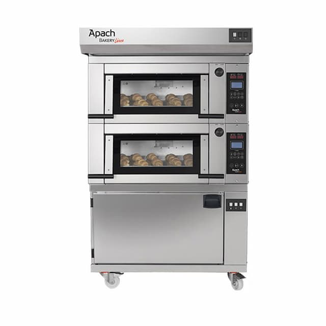 Печь подовая с расстойкой APACH BAKERY LINE E2224PAP DPBI-T
