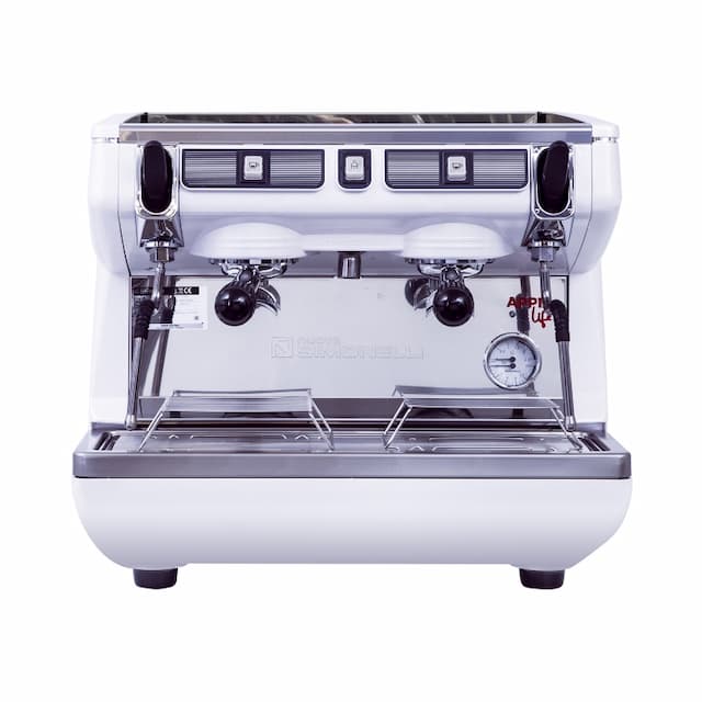 Кофемашина-полуавтомат NUOVA SIMONELLI APPIA LIFE COMPACT 2GR S 220V WHITE+ECONOMIZER+HIGH GROUPS