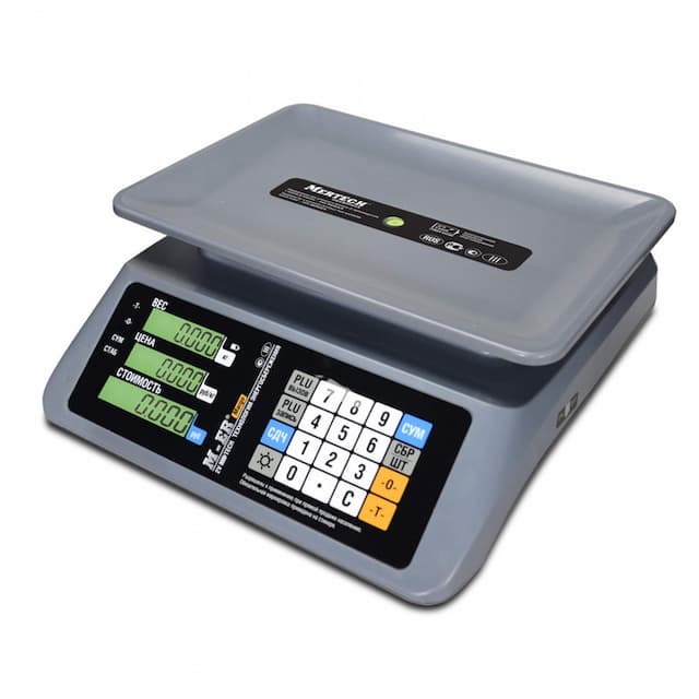 Торговые настольные весы MERTECH M-ER 321 AC-15.2 "MARGO" LCD